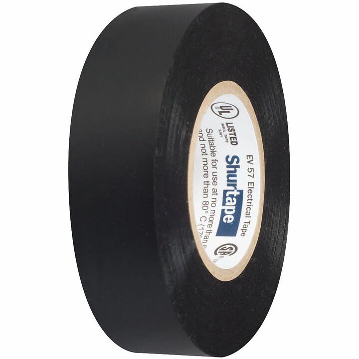 Shurtape EV 57 BLK Electrical Tape Black, large image number 2