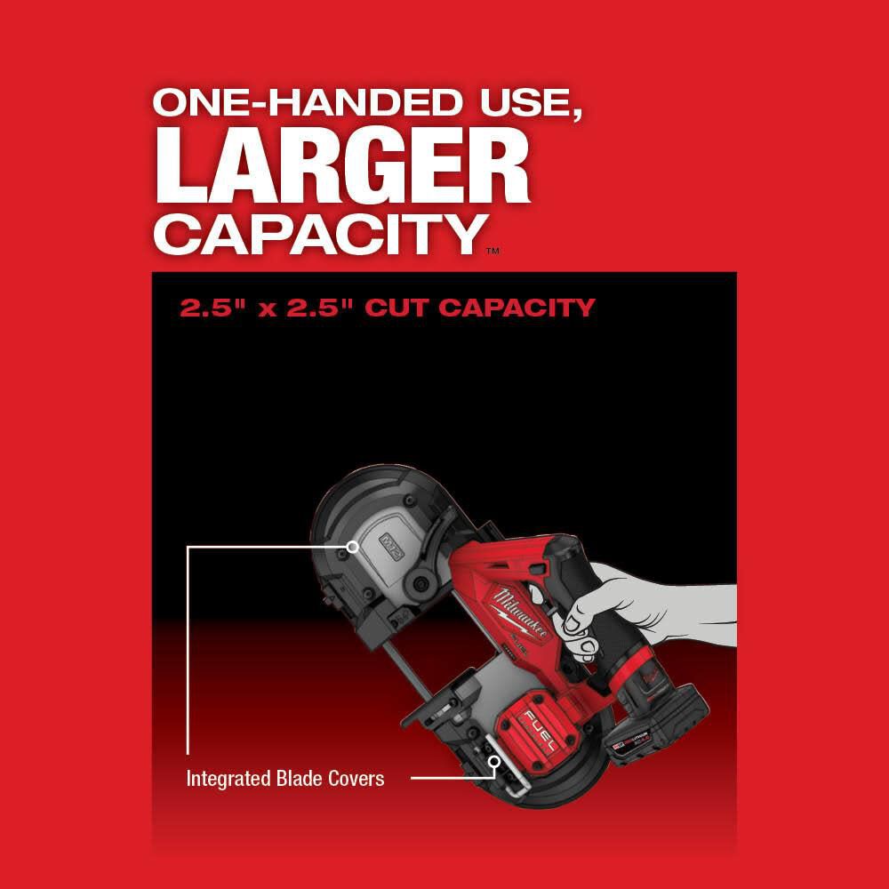 Milwaukee M12 FUEL Compact Band Saw Kit, large image number 15