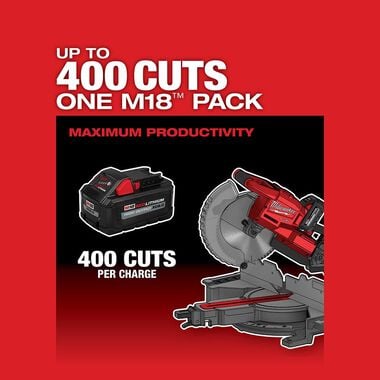 Milwaukee M18 FUEL HIGH DEMAND 10inch Miter Saw (Bare Tool), large image number 5