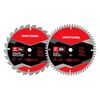CRAFTSMAN 10 Inch Saw Blade Combo, 2 Pack, small image number 2