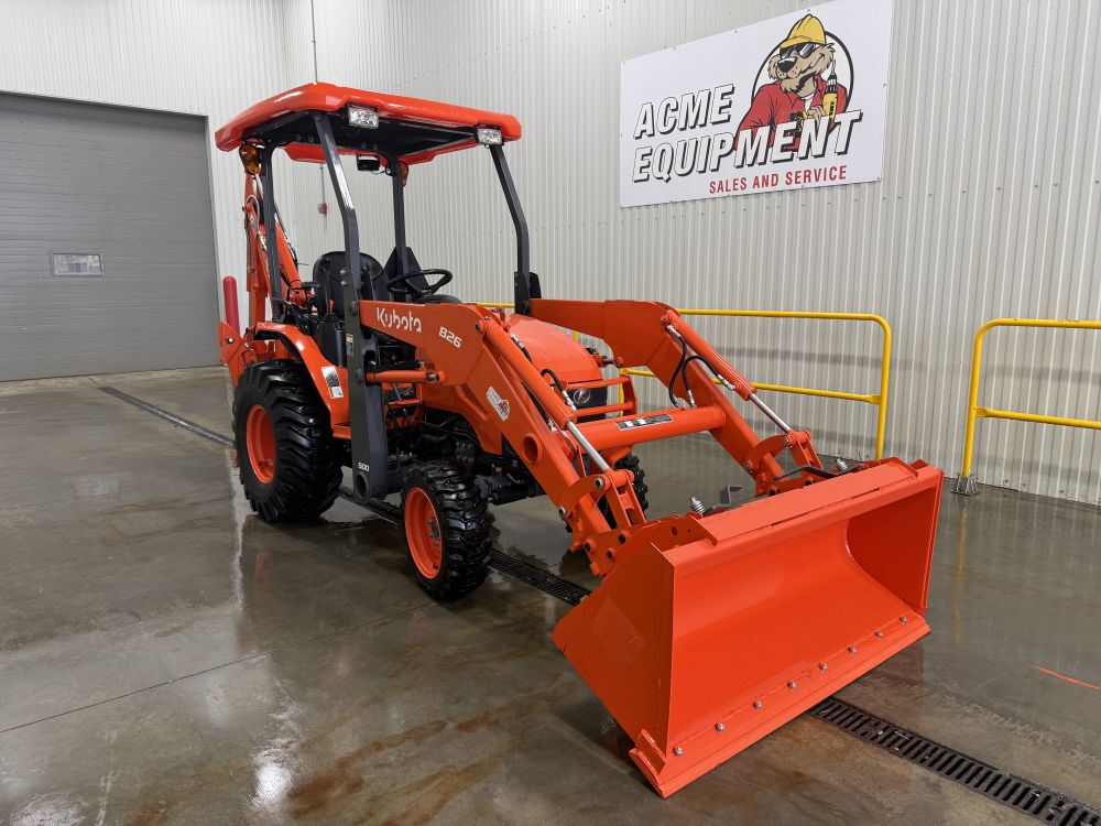 Kubota B26TLB 23.1HP Diesel Tractor Loader Backhoe Carryover 2022, large image number 3