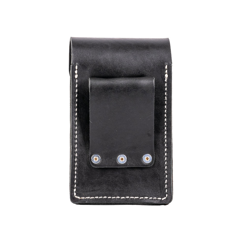 Occidental Leather Leather Belt-Worn Phone Holster, Black, 2X, large image number 2