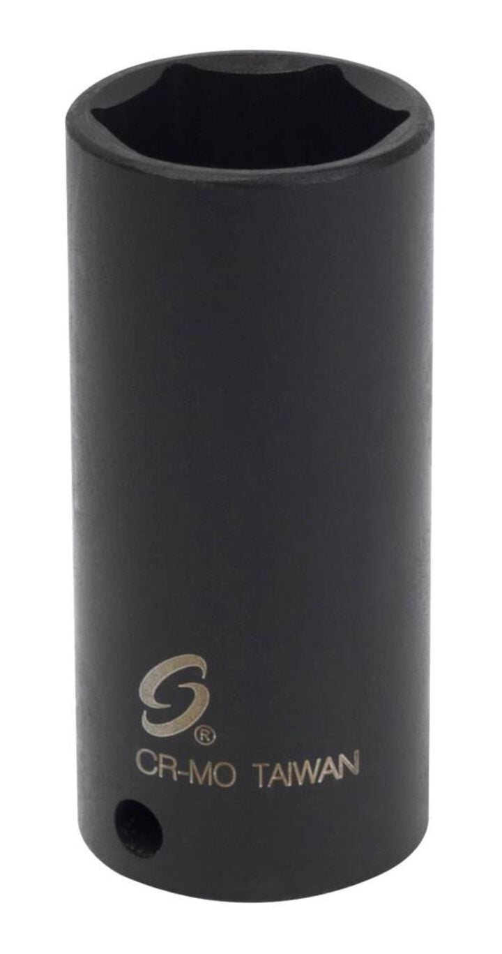Sunex 3/8 Inch Drive 19mm Deep Impact Socket, large image number 0