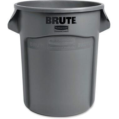 Rubbermaid Vented Brute 20 Gallon Gray Resin Container without Lid