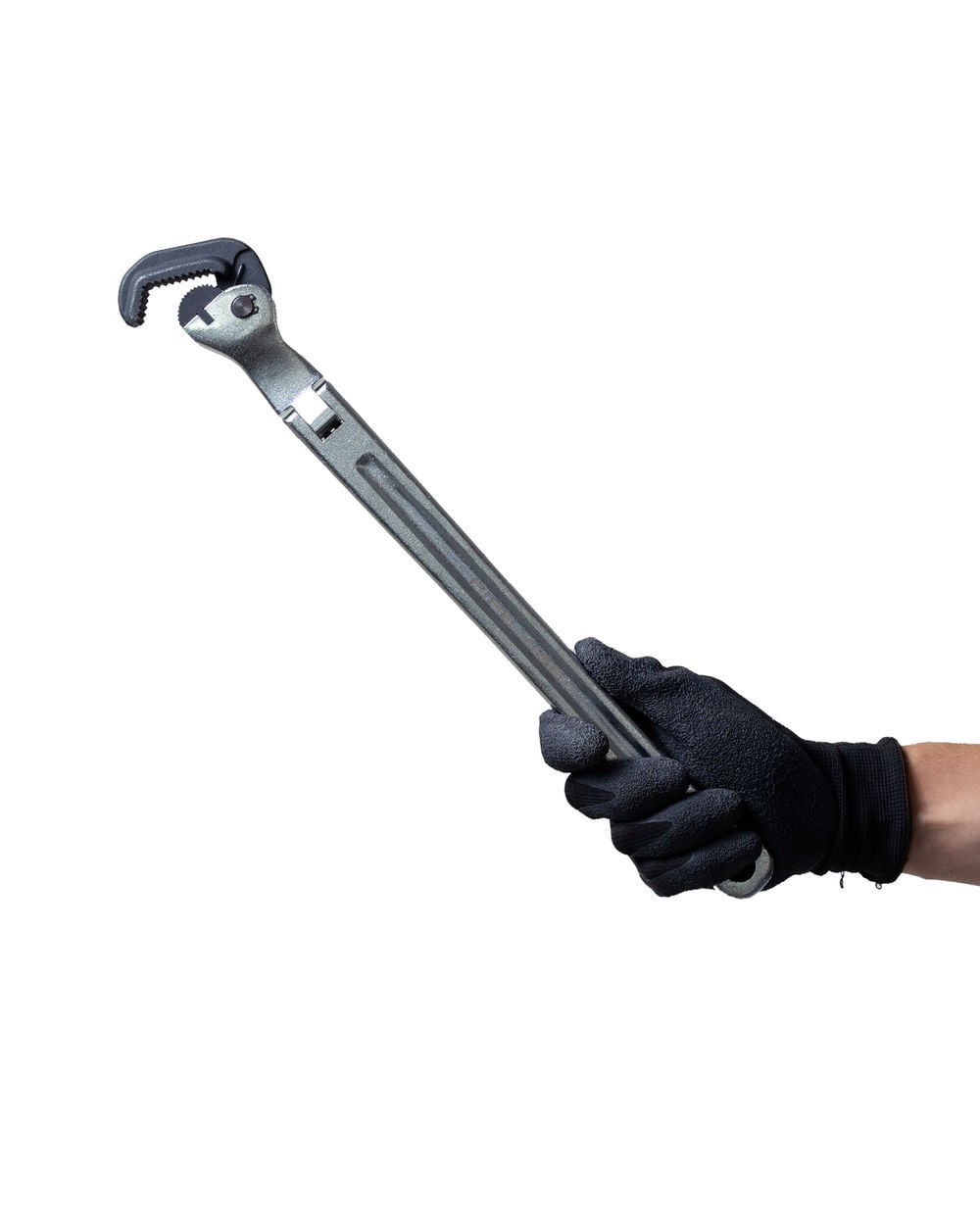 Pipe Vise 1/2 - 1 Inch Pipe Capacity Steel Handle Amigo XL Flex Pipe Wrench, large image number 1