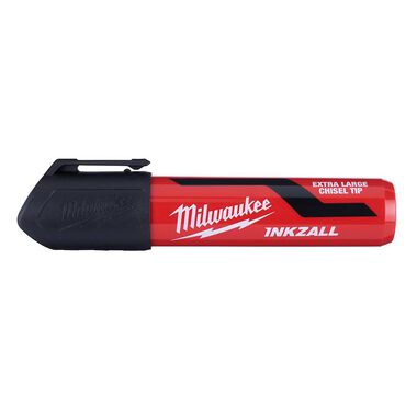 Milwaukee INKZALL Extra Large Chisel Tip Black Marker