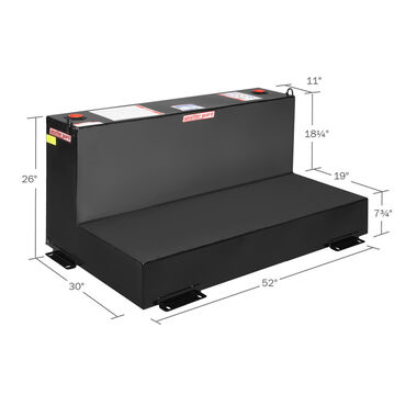 Weather Guard Transfer Tank Model 354-5-02 L-Shape 90 Gallon