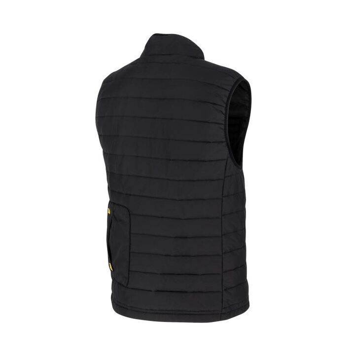 DEWALT Mens Heated Puffer Vest, Black, 3X, large image number 10