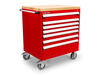 Tekton 7-Drawer Tool Cabinet, Hardwood Top, Red (36 x 27 x 41-1/2 Inch), small image number 1