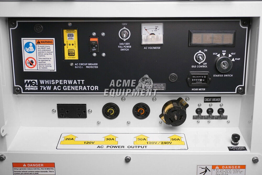 Multiquip 7kW Diesel Generator DA7000SSA3 Acme Tools