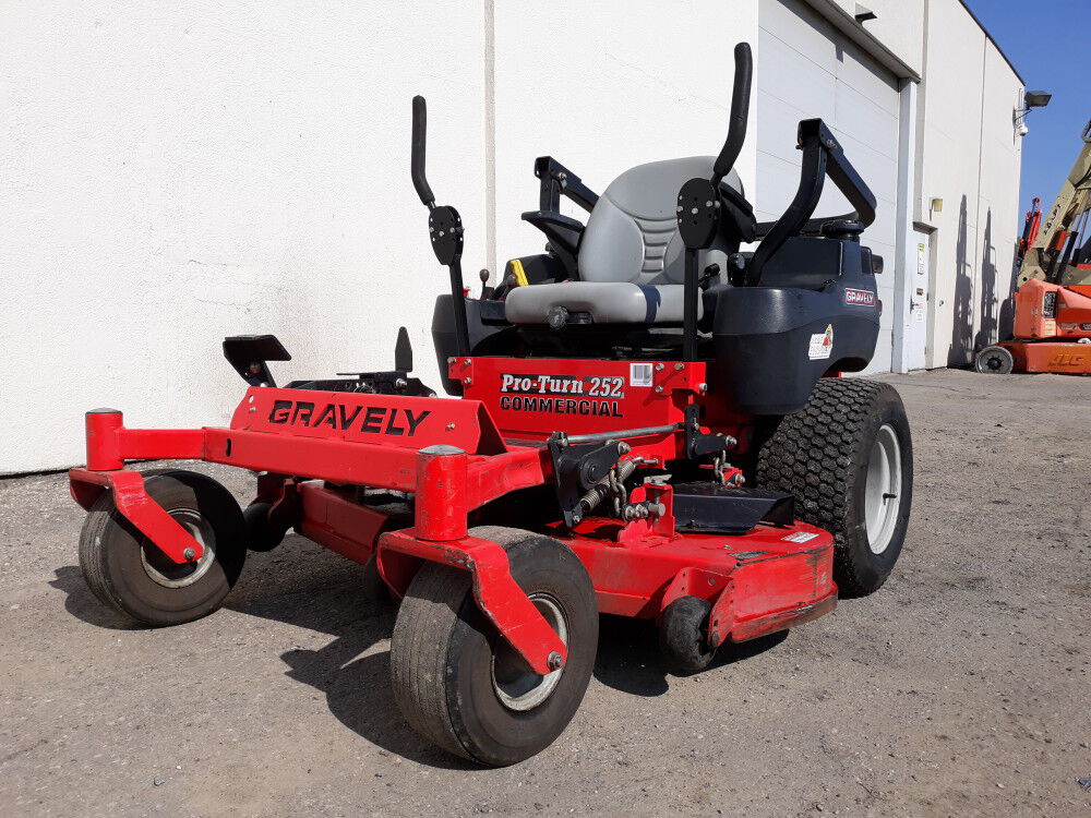 Gravely 52 Inch 27HP 852 cc Gasoline Zero Turn Lawn Mower Used 2009 252 Acme Tools