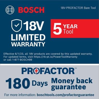 Bosch PROFACTOR Cordless Track Saw 5-1/2in 18V (Bare Tool), large image number 19