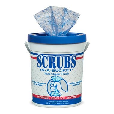Dymon Scrubs in a Bucket Hand Cleaner Towels, large image number 0