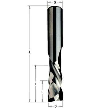 CMT Up & Down Cut Spiral Bit 3/8 In., large image number 0