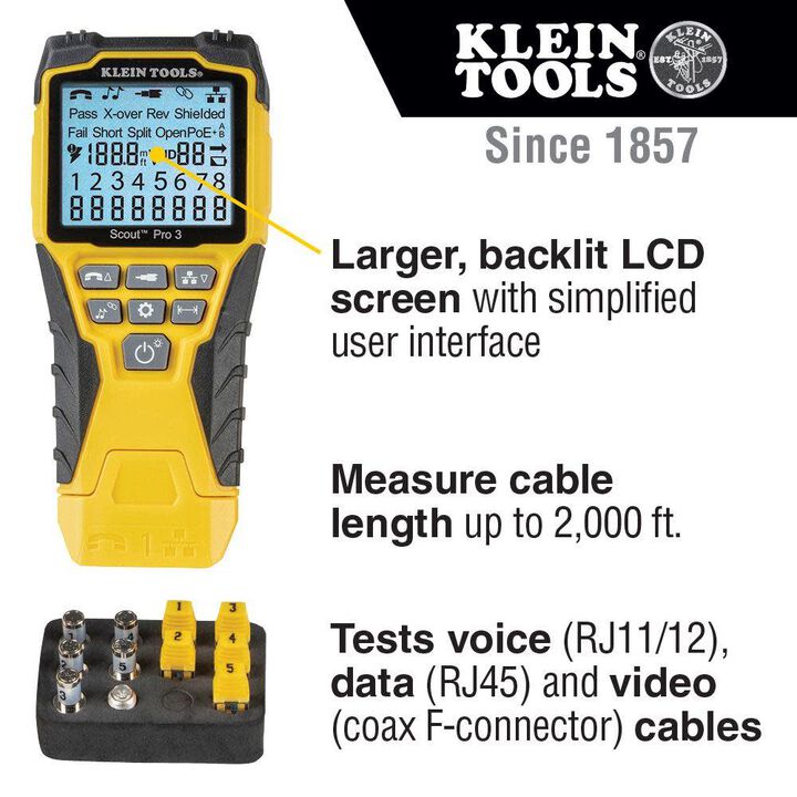 Klein Tools Scout Pro 3 Tester Starter Kit, large image number 1