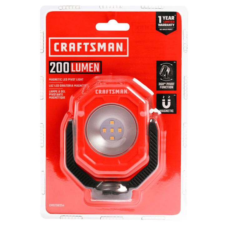 CRAFTSMAN Magnetic Pivot Light Kit, large image number 4
