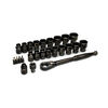 GEARWRENCH Pass-Thru Ratchet and Socket Set, 25 Pieces, small image number 1