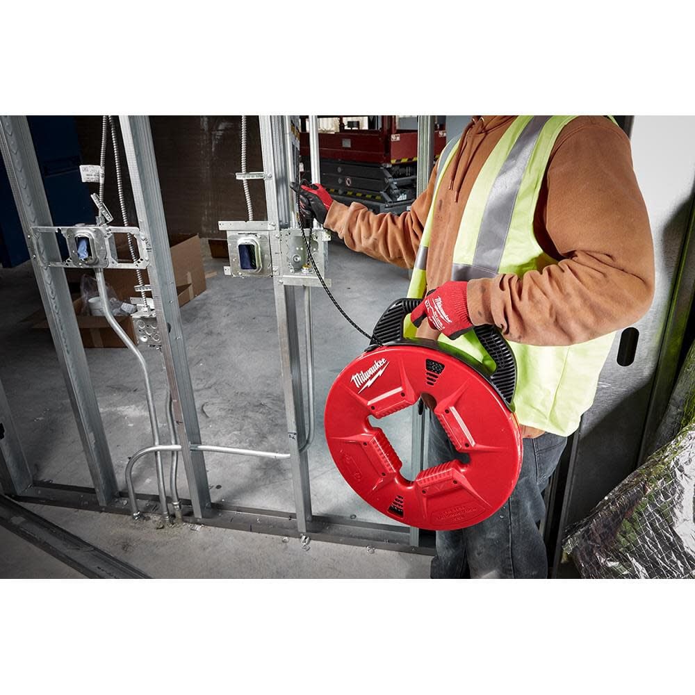 Milwaukee 200 Ft Polyester Fish Tape With Non Conductive Tip 48 22 4167 - Image 3