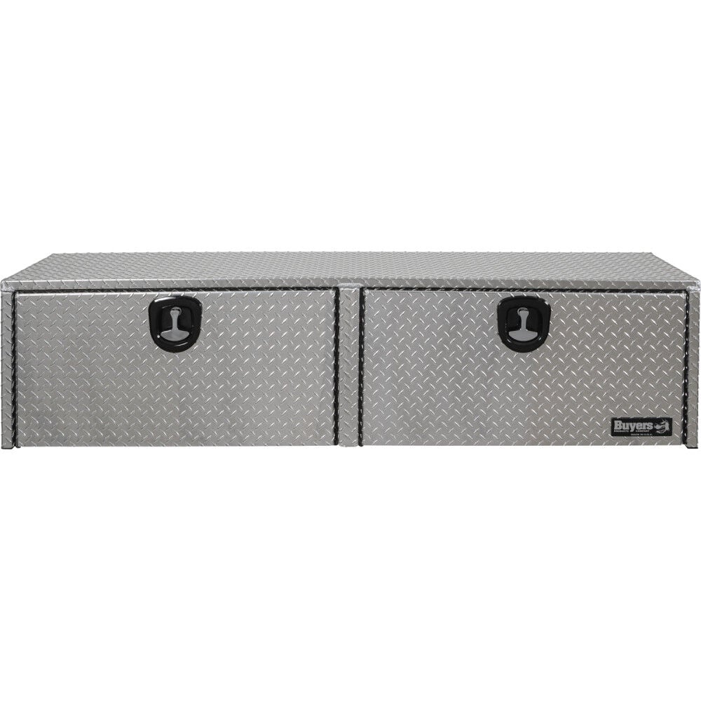 Buyers Products Company 16x13x72 Inch Diamond Tread Aluminum Topsider Truck Box – 1701551