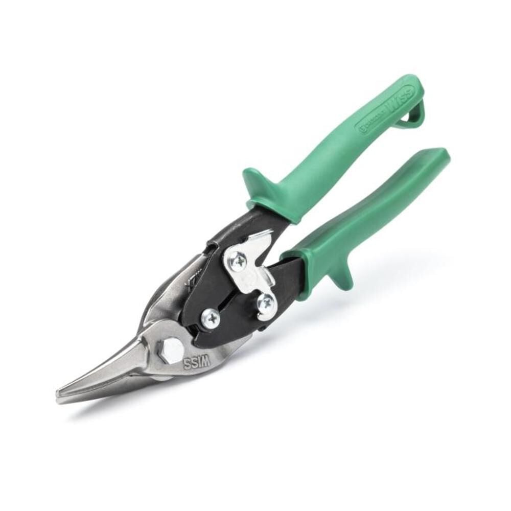 Crescent Wiss 9 3/4 Inch Compound Action Straight and Right Cut Aviation Snips - M2R
