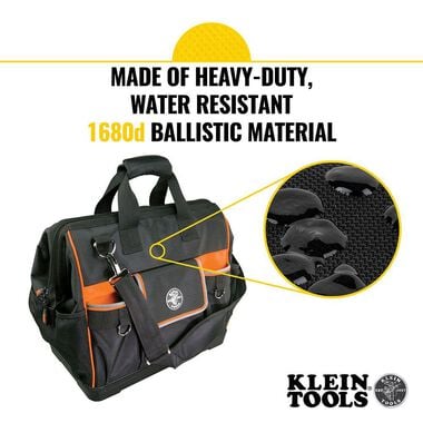 Klein Tools Tradesman Pro Wide-Open Tool Bag, large image number 3