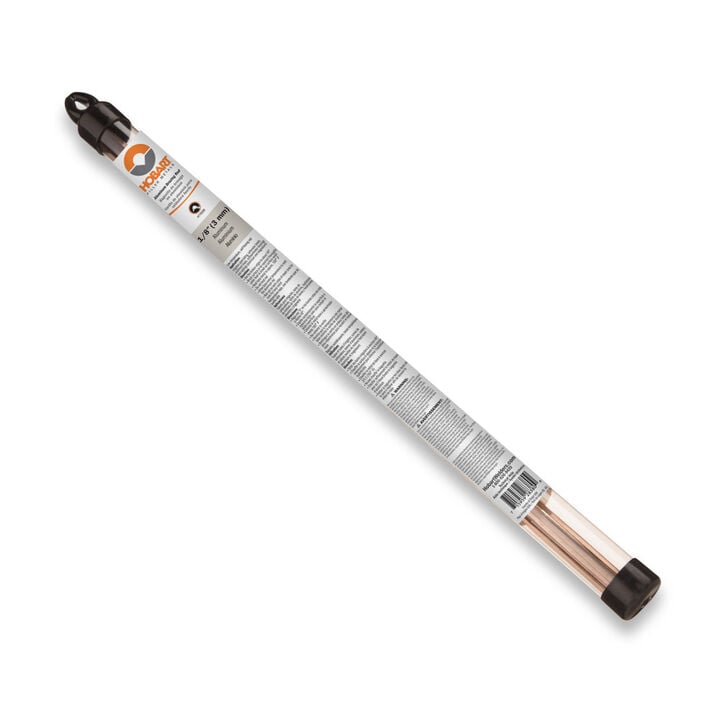 Hobart Aluminum Low Temperature Self Fluxing Brazing Rod 1/8in, large image number 1