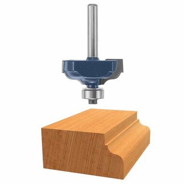 Bosch 1-3/8 In. x 9/16 In. Carbide Tipped Ogee with Fillet Bit, large image number 0