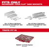 Milwaukee SAE & Metric PACKOUT Trays for 1/4in & 3/8 Ratchet & Socket Set, small image number 2