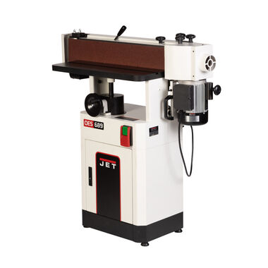 JET Black 6 Inch x 89 Inch Oscillating Belt Edge Sander, 1.75HP, 1PH