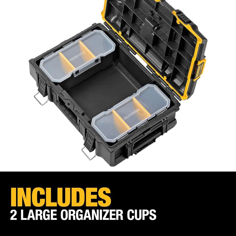DEWALT Toughsystem 2.0 22 Pound 2-Drawer Unit, 110 Pound Tool Box Bundle, large image number 14