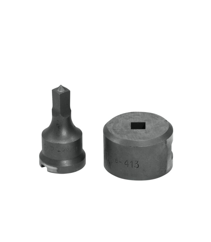 Edwards 11/32 Inch Punch x 3/8 Inch Die Square Punch & Die Set, large image number 1