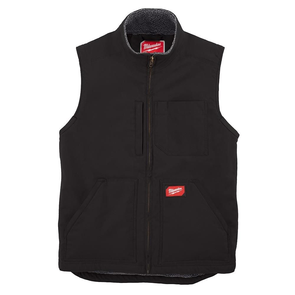 Milwaukee Heavy Duty Sherpa Lined Vest, large image number 9