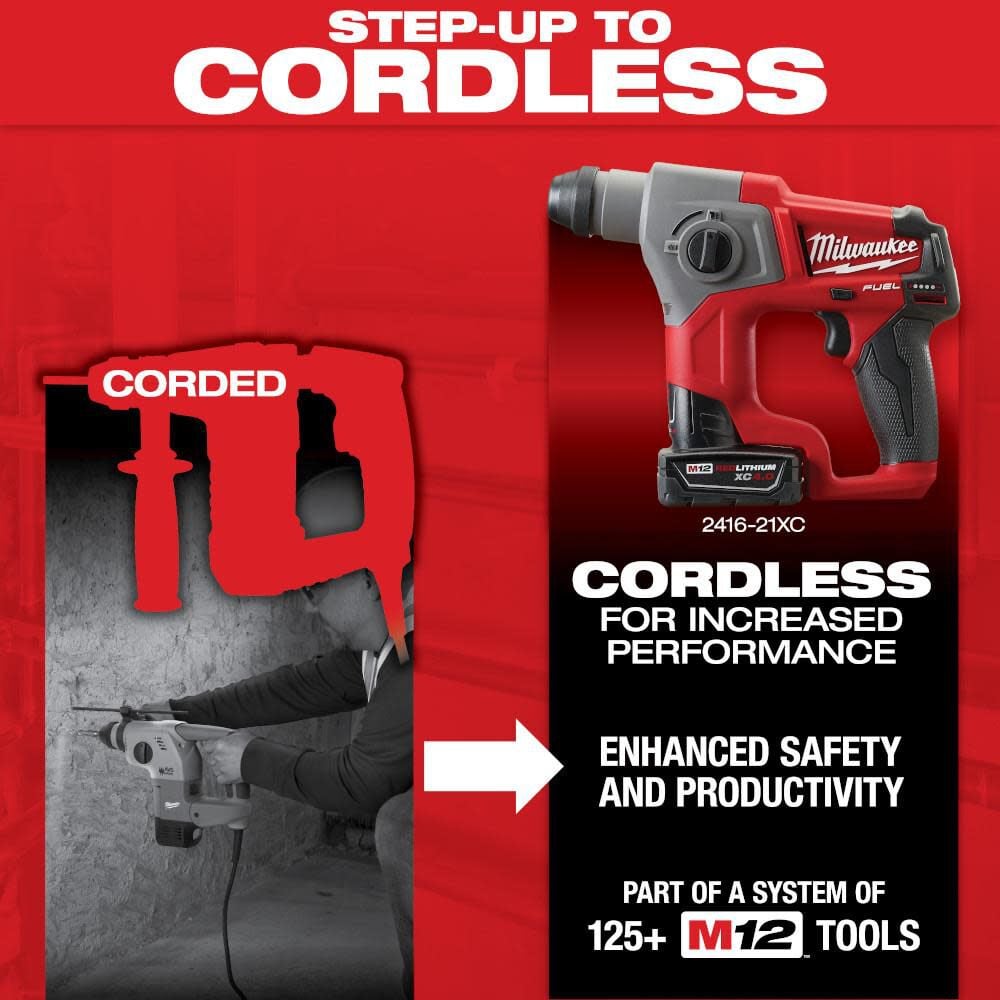 Milwaukee 55 Amp 5 8inch Keyed Chuck Sds Plus Rotary Hammer 5263 21 Simolary simolary.com 9