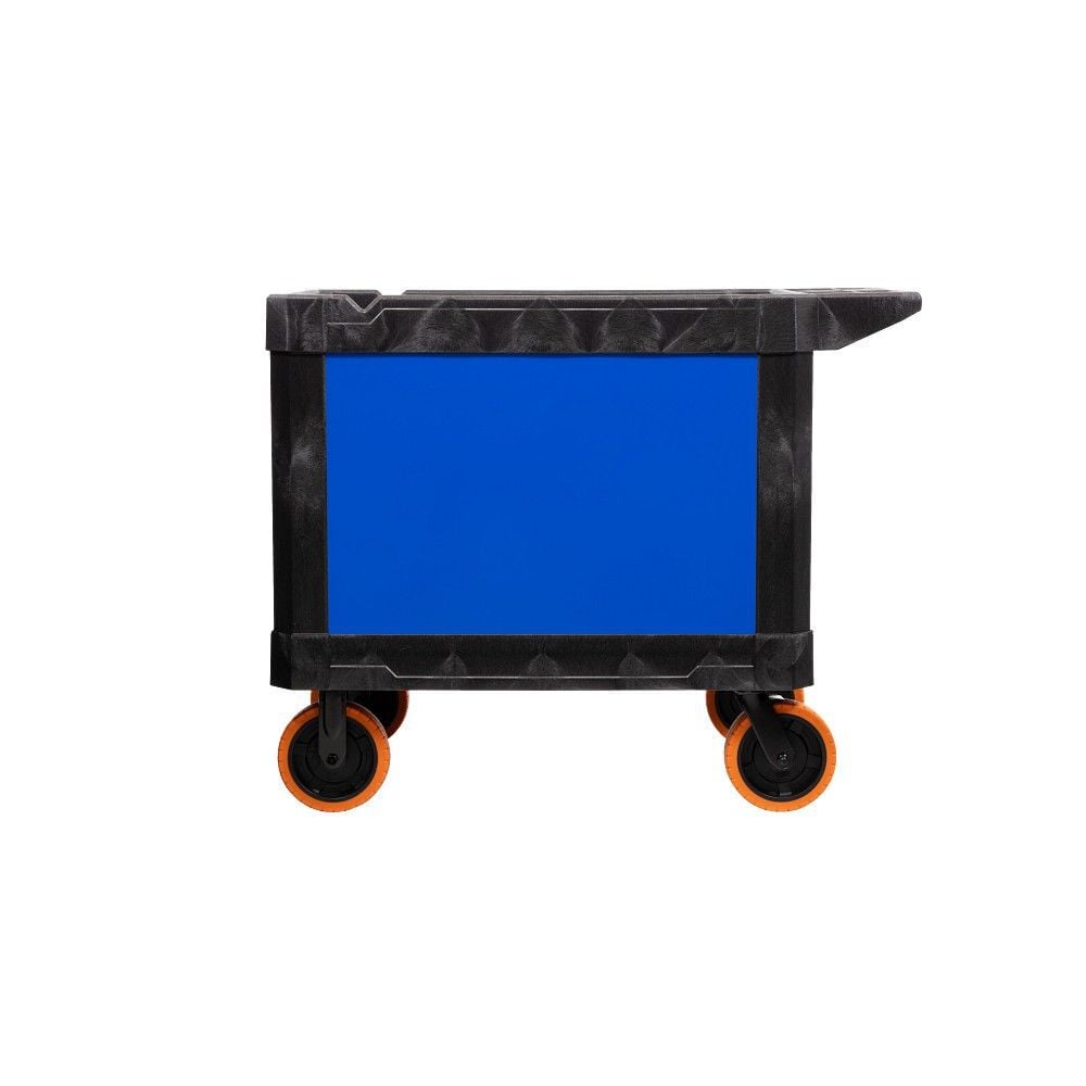 Knaack 45.5 Inch x 27 Inch x 37 Inch Steel and HDPE Armored Transport, Blue, large image number 4