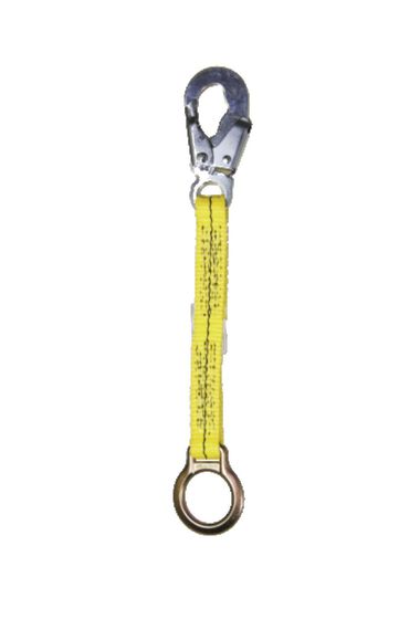 Guardian Fall Protection Single Non Shock Extension Lanyard Steel Snap