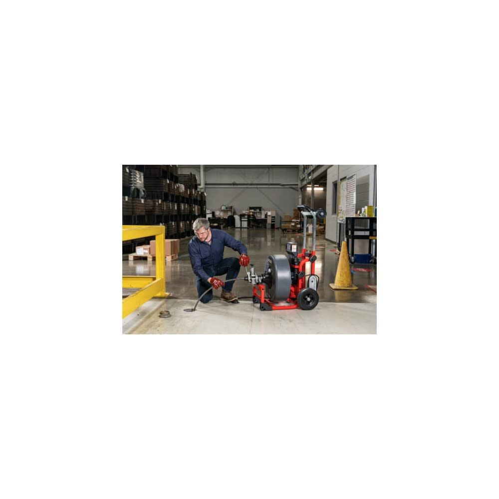 Ridgid K4310 FXP 3/4 in Drum Machine Kit with Two FXP 8Ah Battery