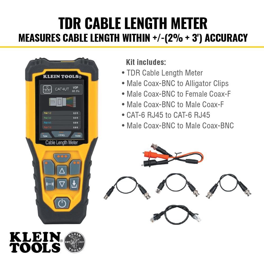 Klein Tools Tdr Cable Length Meter 501915 Simolary simolary.com 7