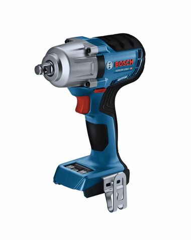 Bosch 18V 1/2in Impact Wrench with Friction Ring Mid Torque and Thru Hole Connected Ready (Bare Tool)