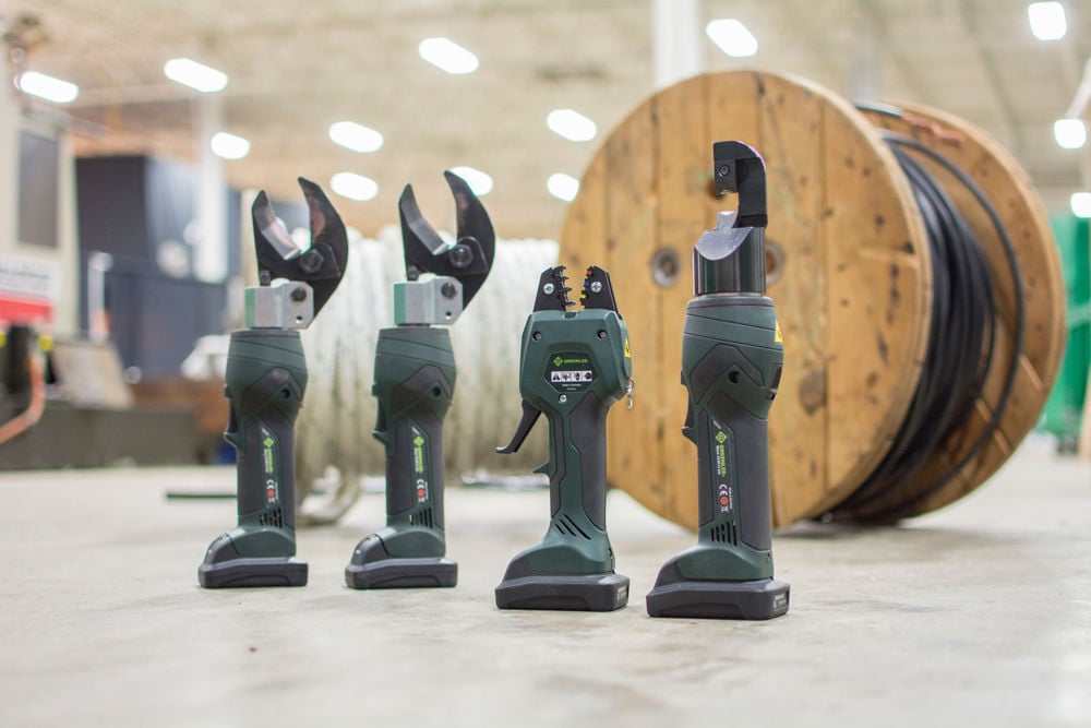 Greenlee Crimping Tool with PowerSense Technology 12mm Jaw (Bare Tool), large image number 3