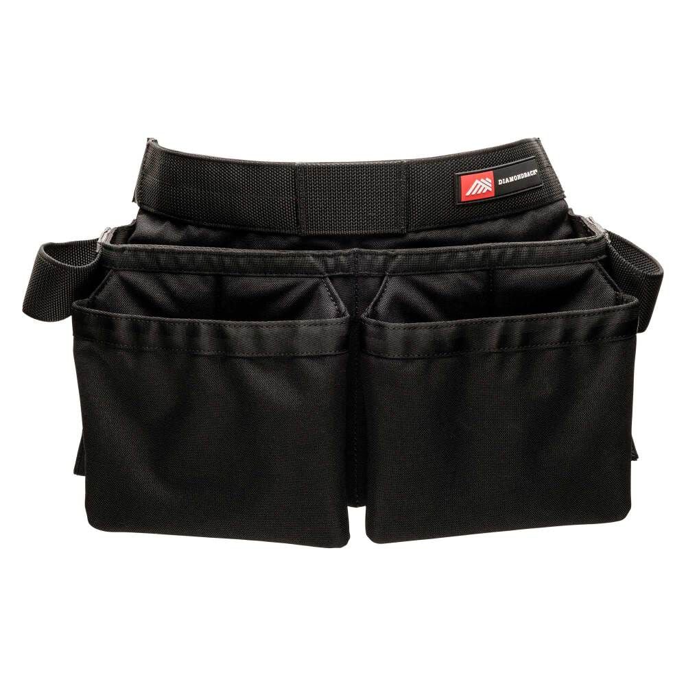 Diamondback Toolbelts Adjustable Tool Apron Utility Belt Black, large image number 1