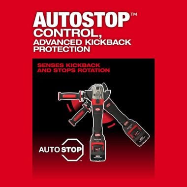 Milwaukee M18 FUEL 4-1/2 in / 5 in Dual-Trigger Braking Grinder (Bare Tool), large image number 5