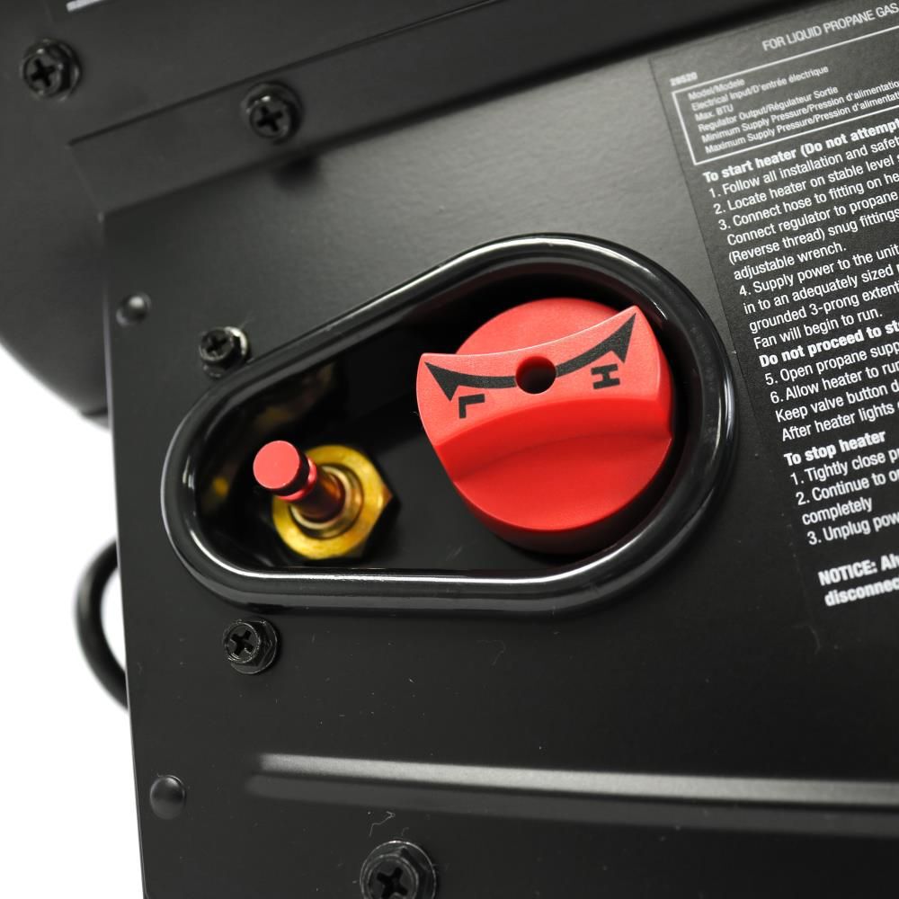Mr Heater 170000 BTU Quiet Burner Technology Forced Air Propane Heater with Thermostat, large image number 3