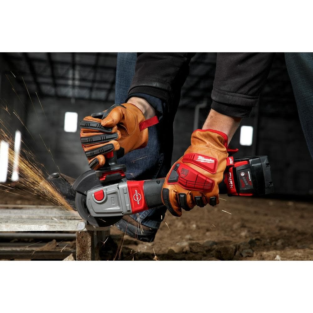 Milwaukee Impact Cut Level 3 Gloves Goatskin Leather, large image number 5