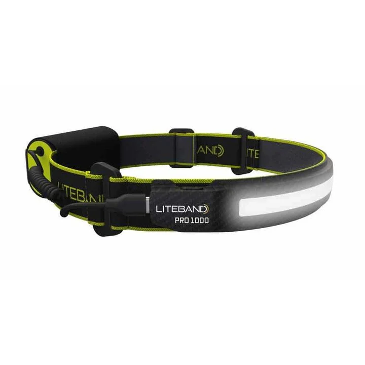 Liteband PRO 1000 Lumens Headlamp LED Carbon Fiber Rechargeable