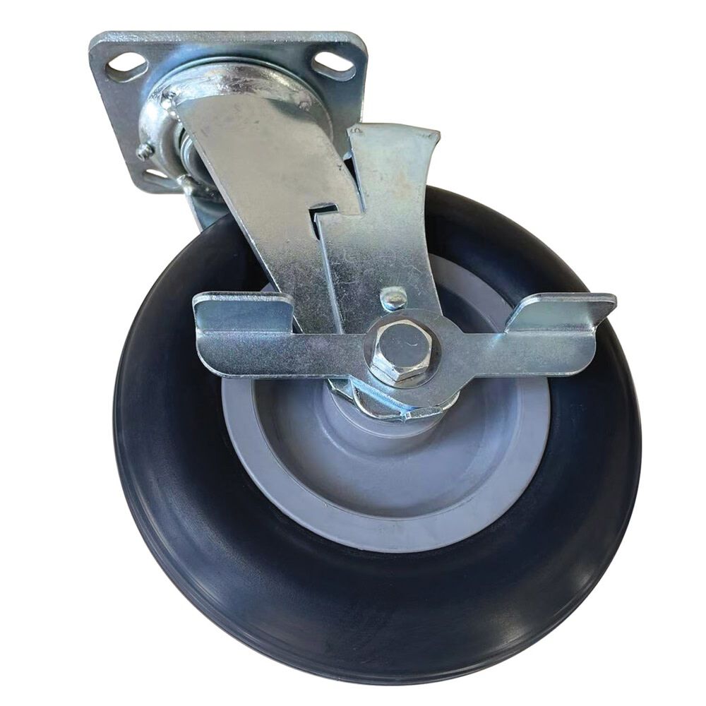 Magnum Tool Group Max Performance 8 Inch Non-Marking Swivel Caster with Lock and Brake, large image number 2