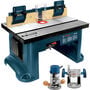 Bosch Benchtop Router Table with 2.25 HP Combination Plunge and Fixed Base Router Bundle
