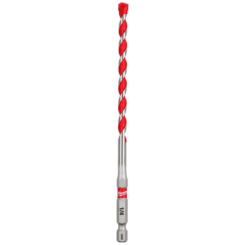 Milwaukee SHOCKWAVE Carbide Hammer Drill Bit 1/4inchx4inchx6inch, large image number 1