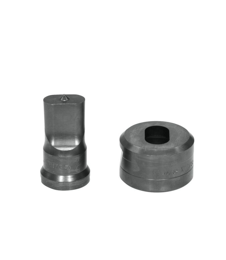 Edwards 1 Inch Punch x 1-1/32 Inch Die Standard Oblong Punch & Die Set, large image number 0