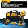 DEWALT 20V MAX XTREME Cordless Brushless 1/2 Inch Drill Driver Kit & Elite Series 100pc Drill Driver Set, small image number 3