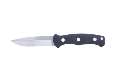 AL MAR Knives SERE Operator 40 4in Fixed Knife with Sheath, Black